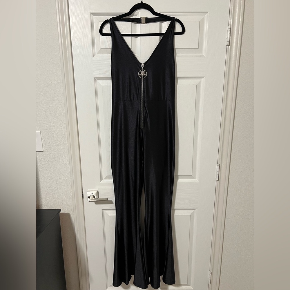 Killstar after hours catsuit black